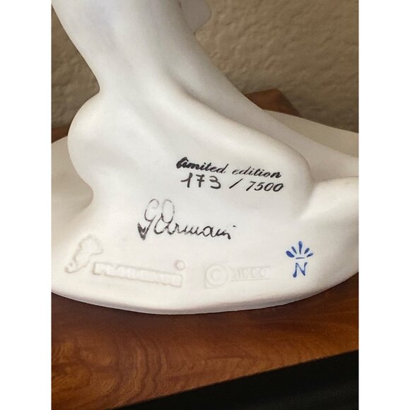 Giuseppe Armani Capodimonte “Harlequin Dancer” Sculpture – 1990 Ltd Ed #173/1500 - Picture 4 of 11